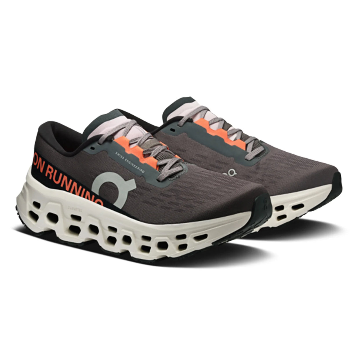 On Cloudmonster 3 Shoes (Women's) - Eclipse/Ivory