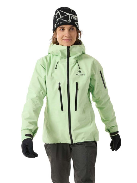 Arc'teryx Alpha SV Jacket (Women's) - Phosphorescent - Find Your Feet Australia Hobart Launceston Tasmania