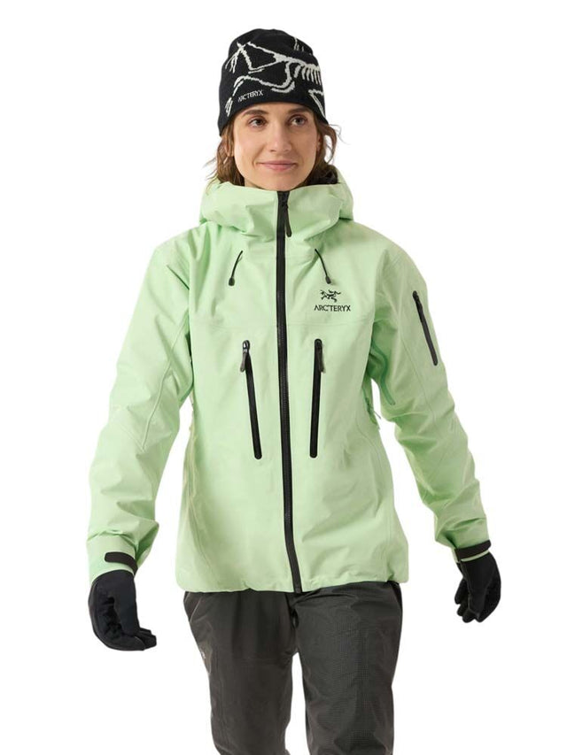 Arc'teryx Alpha SV Jacket (Women's) - Phosphorescent - Find Your Feet Australia Hobart Launceston Tasmania