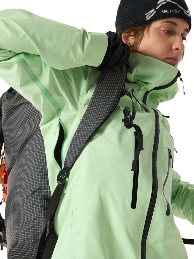 Arc'teryx Alpha SV Jacket (Women's) - Phosphorescent - Find Your Feet Australia Hobart Launceston Tasmania