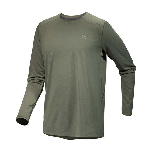 Arcteryx Cormac Crew Neck Shirt LS (Men's) - Forage Heather II - Find Your Feet Australia Hobart Launceston Tasmania