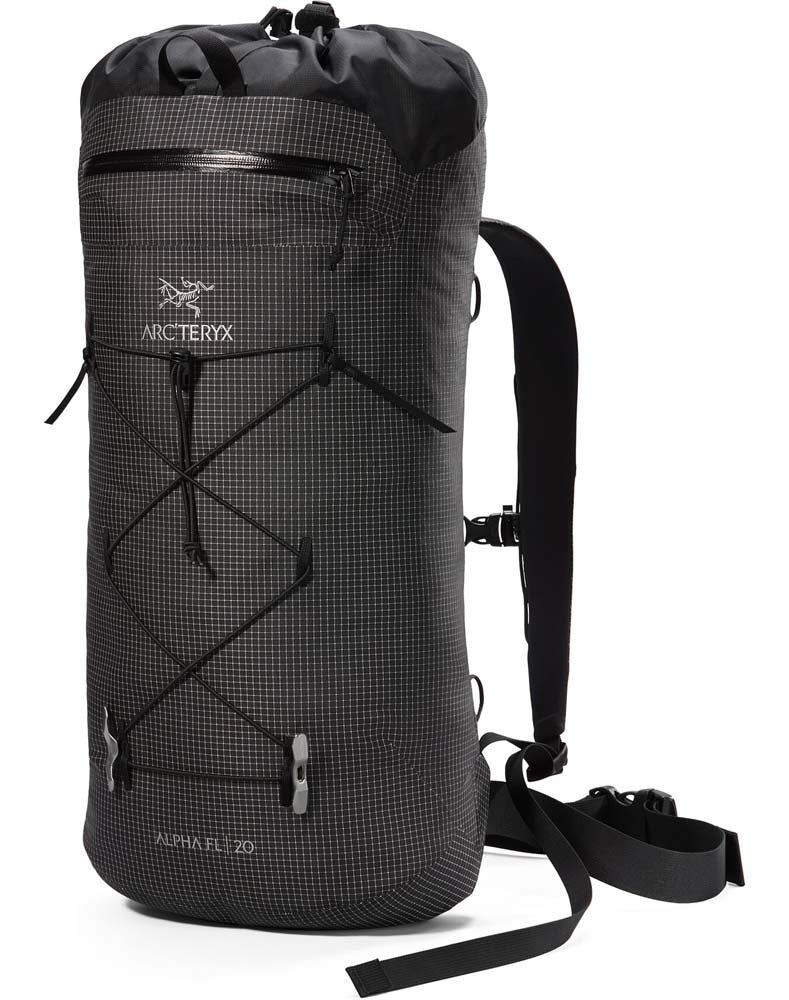 Arc'teryx Alpha FL 20 Backpack - Black - Find Your Feet Australia Hobart Launceston Tasmania