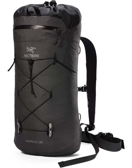 Arc'teryx Alpha FL 20 Backpack - Black - Find Your Feet Australia Hobart Launceston Tasmania