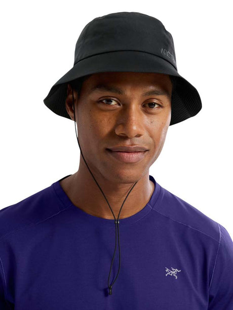 Arc'teryx Sinsolo Bucket Hat - Black - Find Your Feet Australia Hobart Launceston Tasmania