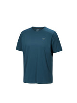 Arc'teryx Cormac Crew Neck Shirt Short Sleeve (Men's) - Nightscape Heather - Blue - Navy