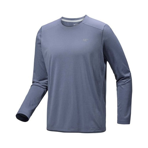 Arcteryx Cormac Crew Neck Shirt LS (Men's) - Stratus Heather - Find Your Feet Australia Hobart Launceston Tasmania