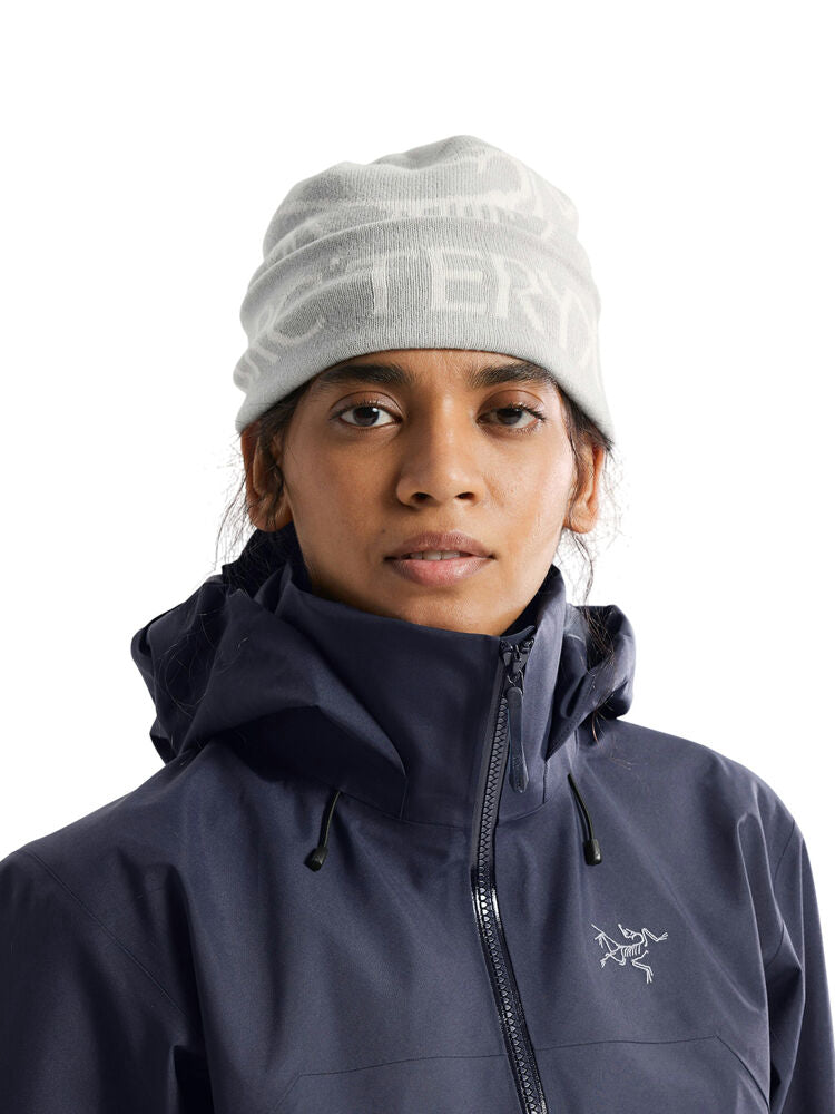 Arc'teryx Bird Word Toque - Solitude/Arctic Silk - Grey - White