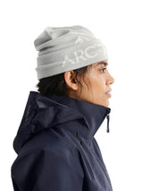 Arc'teryx Bird Word Toque - Solitude/Arctic Silk - Grey - White