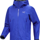 A royal blue Arc'teryx hooded rain jacket with a full front zipper, zippered hand pockets, and the brand's logo on the left chest, shown against a plain white background. - Arc'teryx Beta SL GORE-TEX Jacket (Men's) - Vitality II