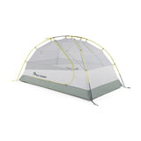 Gray and green tent with Sea to Summit logo on a white background - Sea to Summit Sentinel Tent