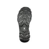 Black hiking boot sole with brand logo on a white background - La Sportiva Ultra Raptor 3 GORE-TEX Shoes (Men's) - Black