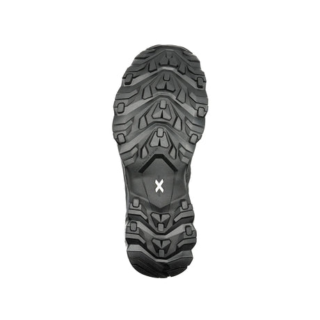 Black hiking boot sole with brand logo on a white background - La Sportiva Ultra Raptor 3 GORE-TEX Shoes (Men's) - Black