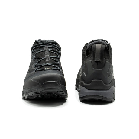 Black hiking boots shown from the side on a white background - La Sportiva Ultra Raptor 3 GORE-TEX Shoes (Men's) - Black