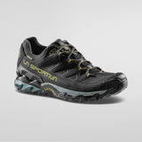 La Sportiva Ultra Raptor II Leather Wide GTX Shoes (Men's) - Black/Cedar