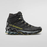La Sportiva Ultra Raptor II Mid Leather Wide GTX Boots (Men's) - Black/Cedar