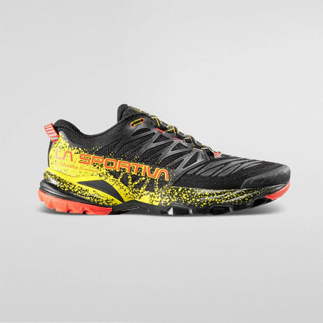 La Sportiva Akasha II Shoes (Men's) - Black/Yellow