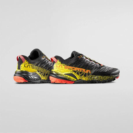 La Sportiva Akasha II Shoes (Men's) - Black/Yellow