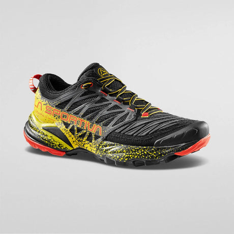 La Sportiva Akasha II Shoes (Men's) - Black/Yellow