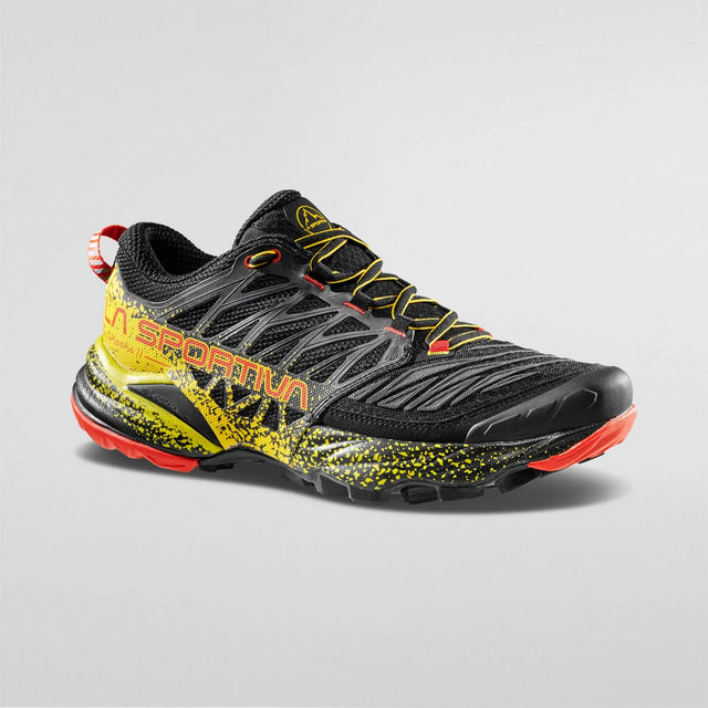 La Sportiva Akasha II Shoes (Men's) - Black/Yellow
