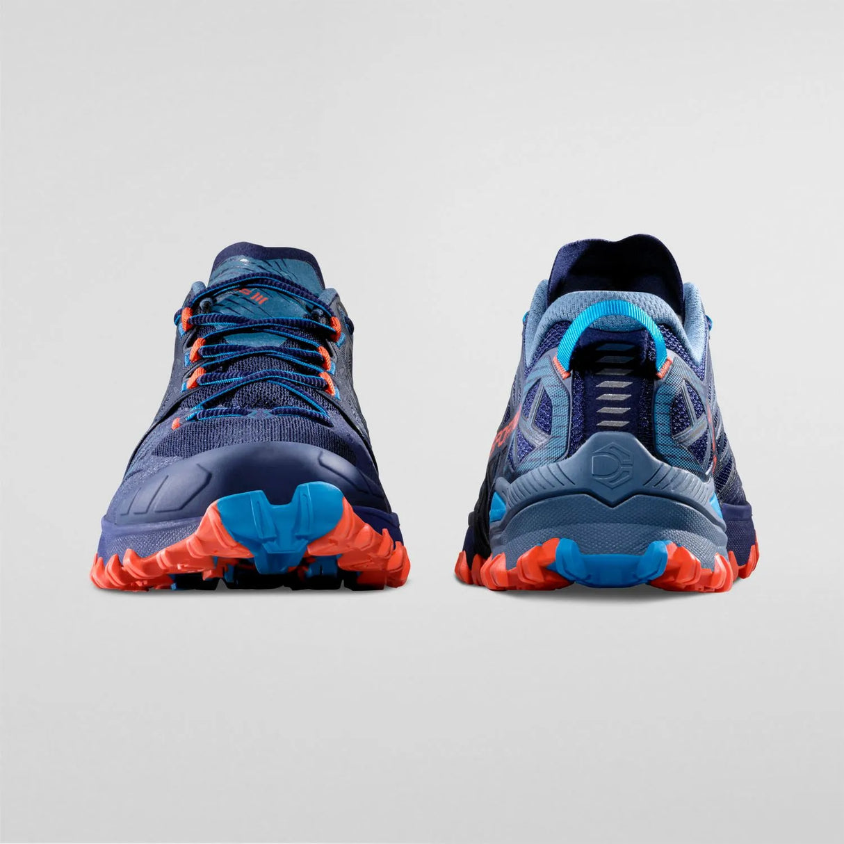 La Sportiva Bushido III Shoes (Men's) - Deep Sea/Cherry Tomato