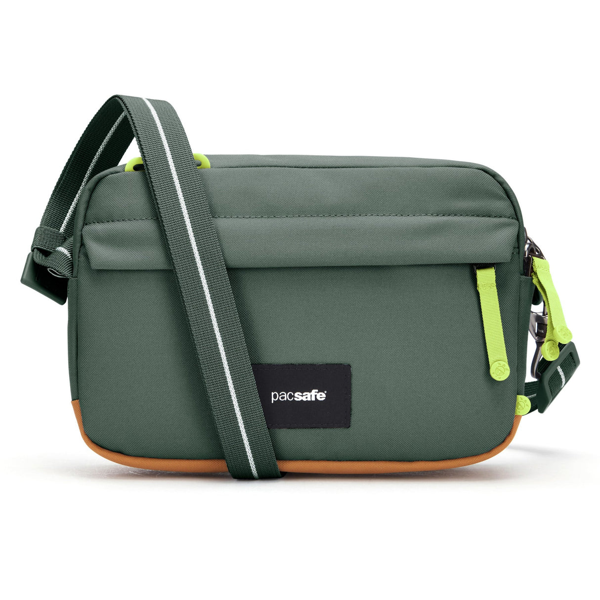 Pacsafe Go Crossbody - Spruce Green - Find Your Feet Australia Hobart Launceston Tasmania