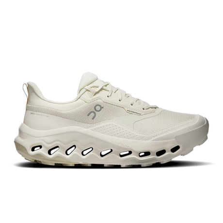 On Cloudhorizon 2 Waterproof Shoe (Women's) - Ghost/Ivory - White - Grey - Beige - Cream
