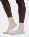 On Performance Run Sock Mid (Unisex) - Pearl/Sunstone