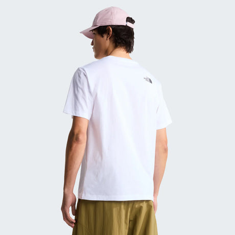 The North Face Evolution Half Dome Short-Sleeve Tee (Men's) - TNF White/TNF Black