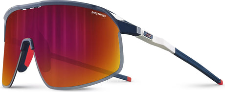 Julbo Density Sunglasses -Matt Blue White Red