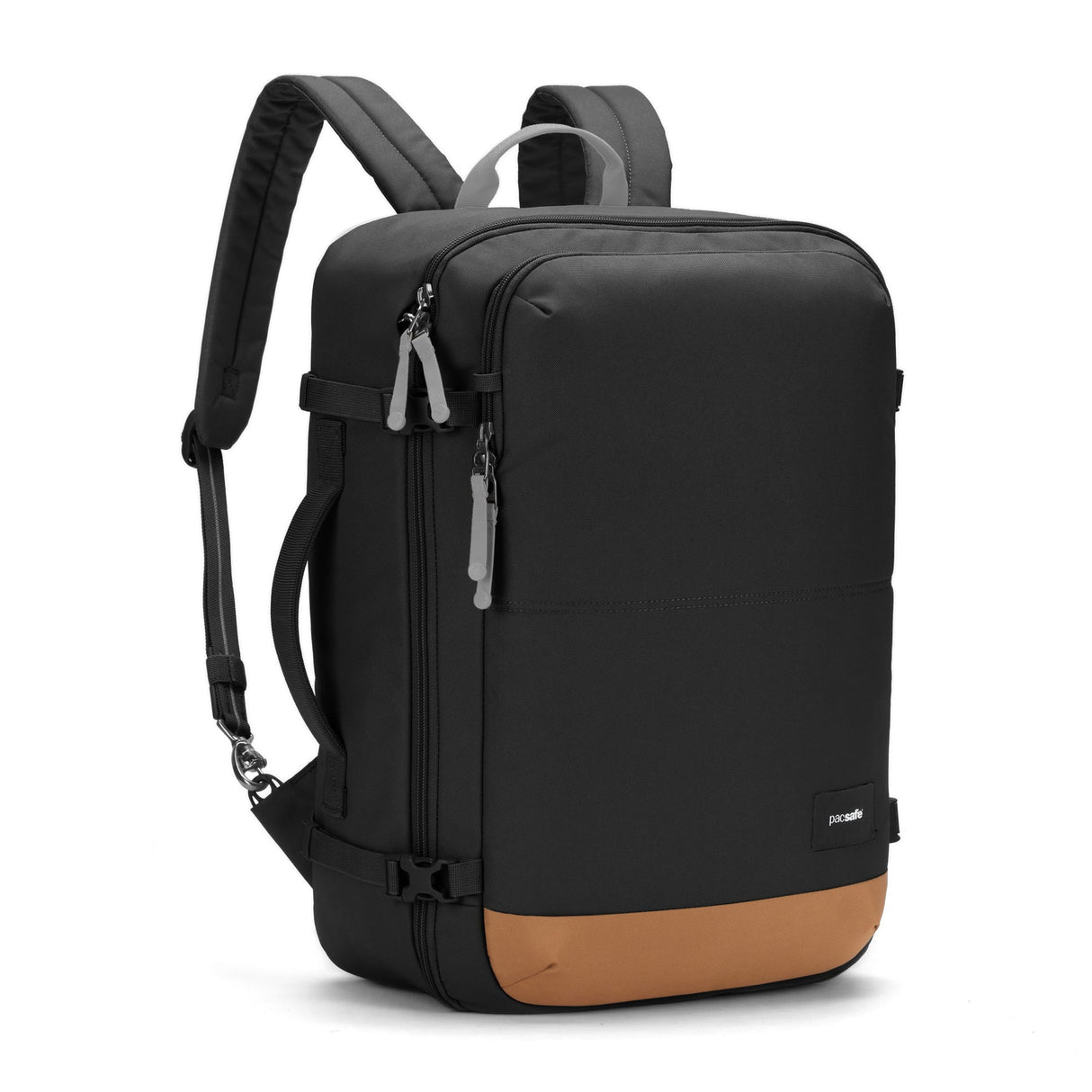 Pacsafe Go Carry-On Backpack - 34L - Jet Black - Find Your Feet Australia Hobart Launceston Tasmania