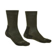 Bridgedale Hike Lightweight Performance Boot Socks (Men's) - Dark Green - Military Green - Olive Green