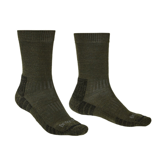 Bridgedale Hike Lightweight Performance Boot Socks (Men's) - Dark Green - Military Green - Olive Green