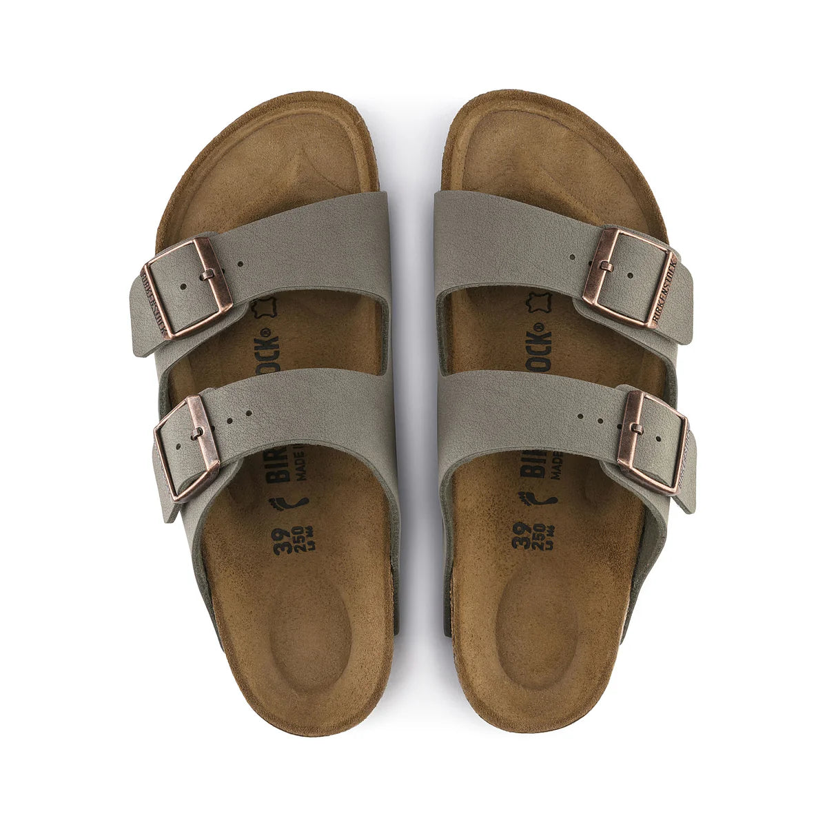 Birkenstock Arizona BirkiBuc Regular - Stone - Find Your Feet Australia Hobart Launceston Tasmania