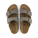 Birkenstock Arizona BirkiBuc Regular - Stone - Find Your Feet Australia Hobart Launceston Tasmania