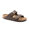  - Birkenstock Arizona Birko-Flor Sandal Regular (Unisex) - Dark Brown