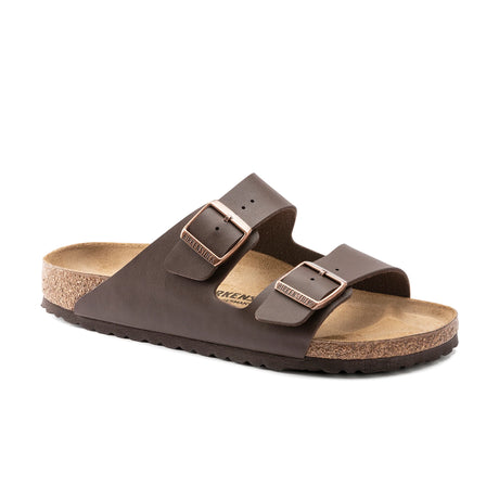  - Birkenstock Arizona Birko-Flor Sandal Regular (Unisex) - Dark Brown