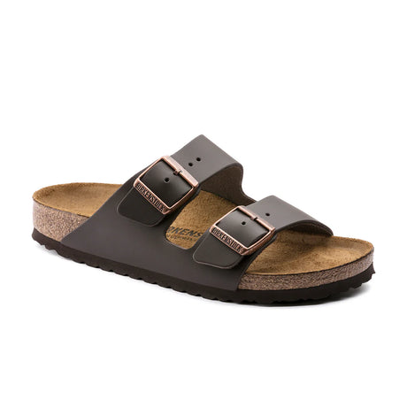 Birkenstock Arizona Smooth Leather - Regular (Unisex) - Dark Brown