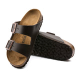Birkenstock Arizona Smooth Leather - Regular (Unisex) - Dark Brown