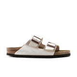 Birkenstock Arizona Birko-Flor - Regular (Unisex) - Graceful Pearl White - Find Your Feet Australia Hobart Launceston Tasmania