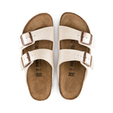 Birkenstock Arizona Birko-Flor - Regular (Unisex) - Graceful Pearl White - Find Your Feet Australia Hobart Launceston Tasmania