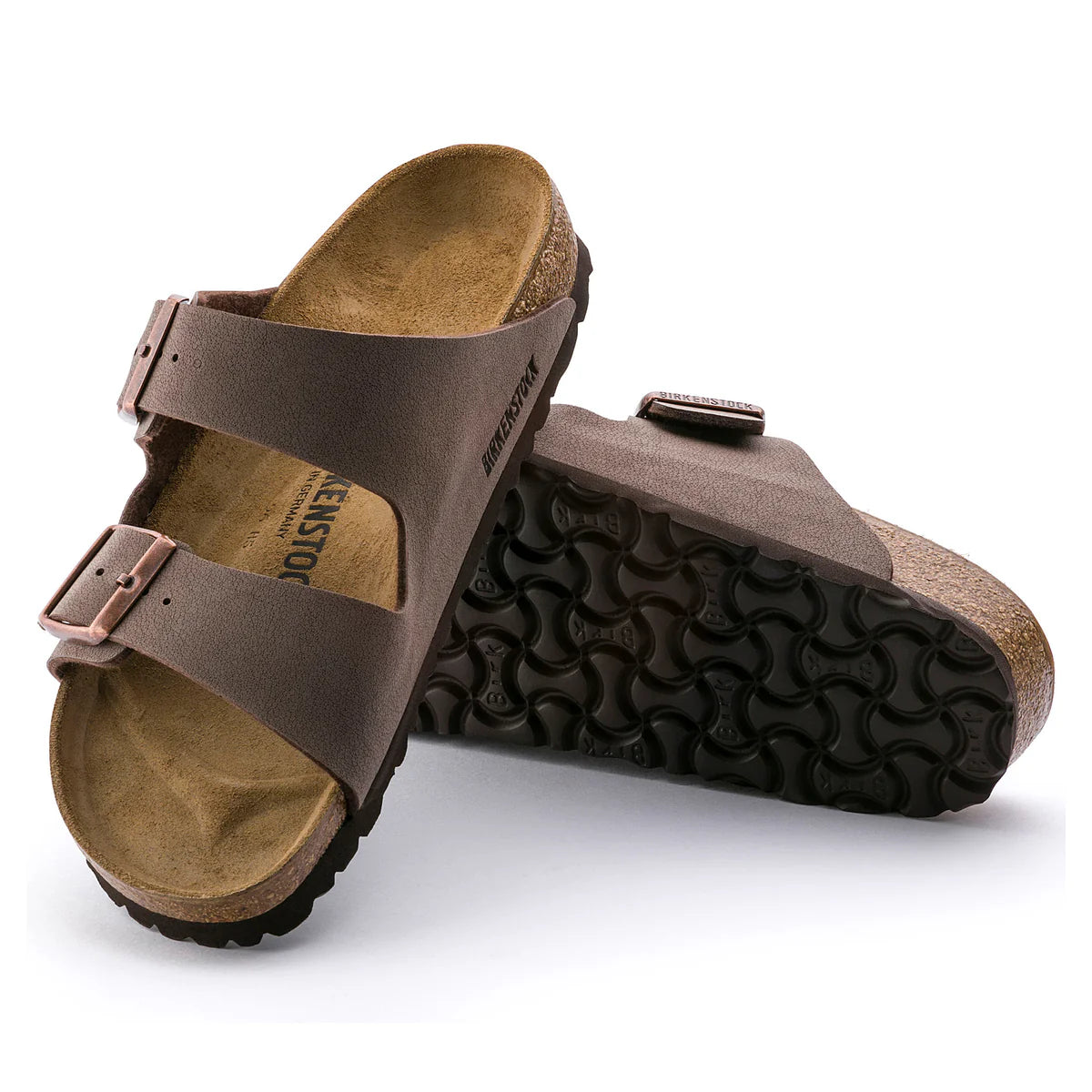 Birkenstock Arizona BirkiBuc Regular - Mocca - Find Your Feet Australia Hobart Launceston Tasmania