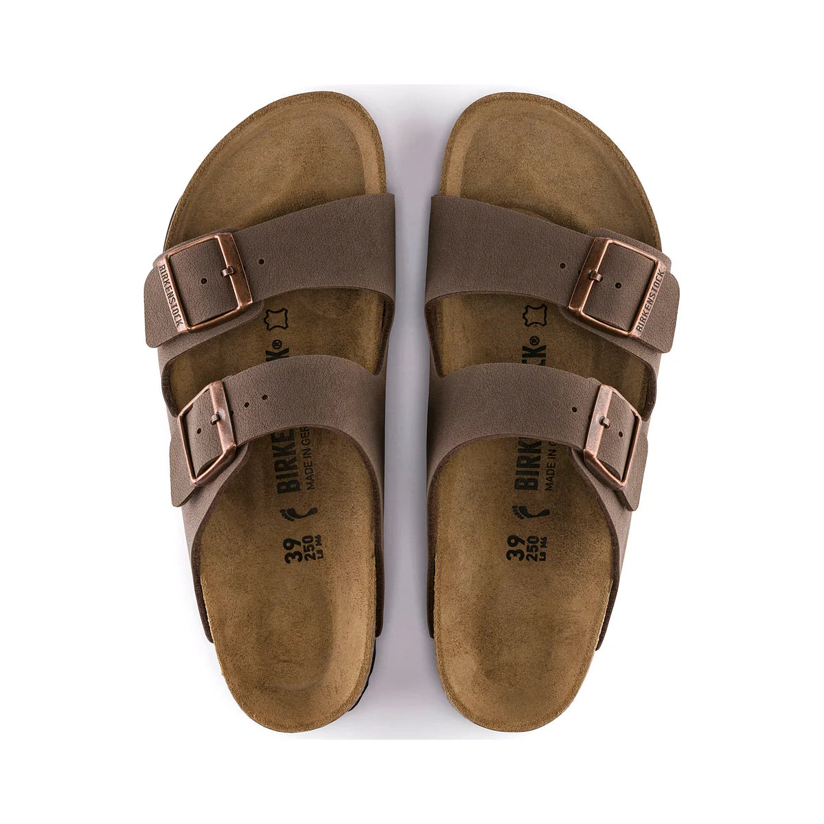 Birkenstock Arizona BirkiBuc Regular - Mocca - Find Your Feet Australia Hobart Launceston Tasmania