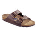 Birkenstock Arizona SFB Birko-Flor Regular (Unisex)- Dark Brown