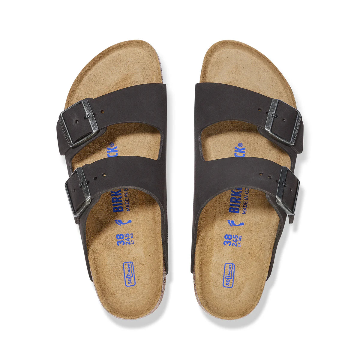 Birkenstock Arizona SFB Nubuck Leather - Regular (Unisex)