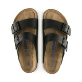 Birkenstock Arizona SFB Birko-Flor - Regular (Unisex) - Black - Find Your Feet Australia Hobart Launceston Tasmania