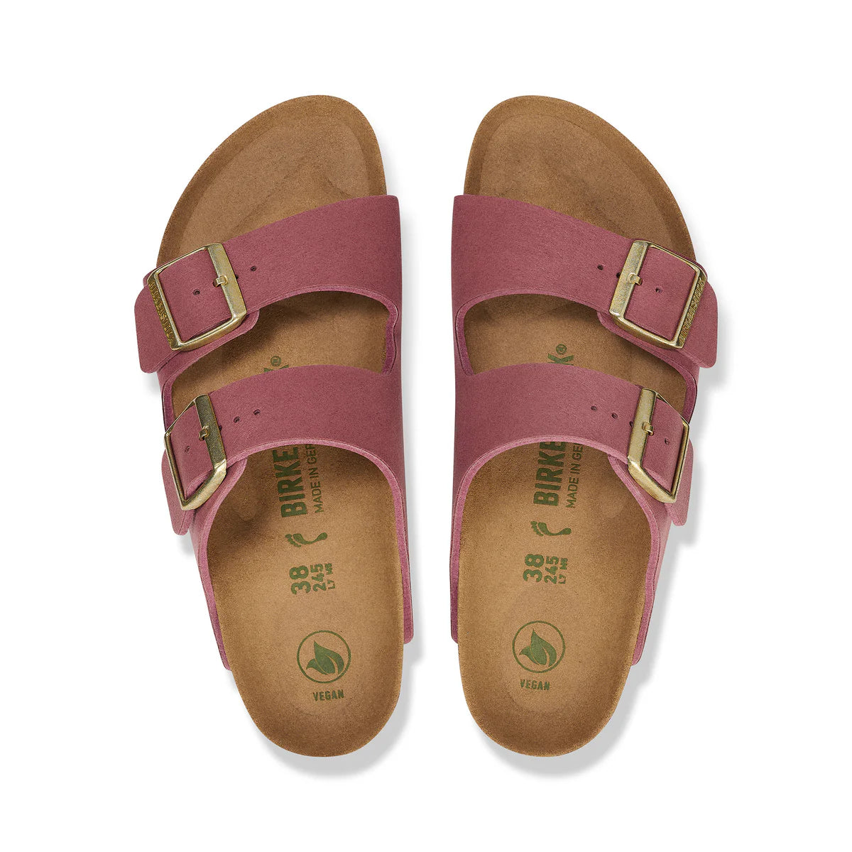 Birkenstock Arizona Vegan Berry Crush Synthetic Regular (Women's) - Find Your Feet Australia Hobart Launceston Tasmania