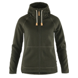 Fjälläven Övik Fleece Hoodie (Women's) - Deep Forest - Find Your Feet Australia Hobart Launceston Tasmania