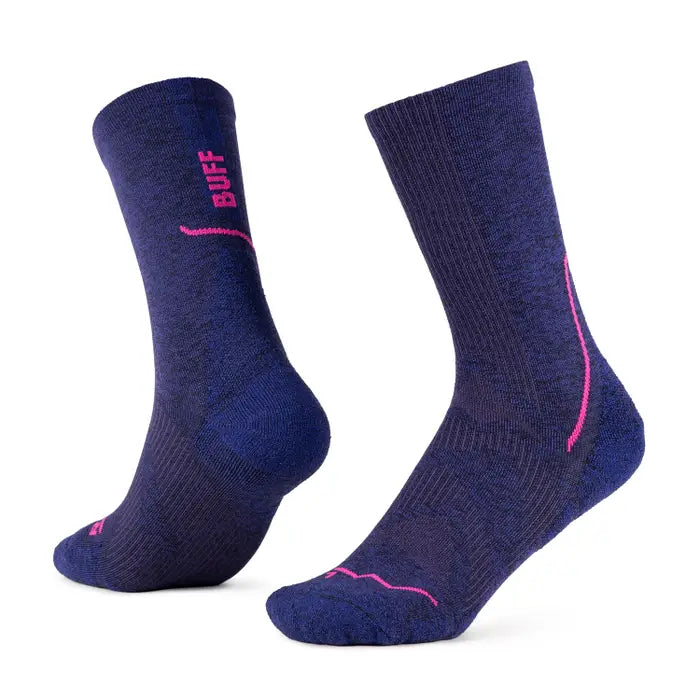 BUFF DryFlx Crew Socks (Unisex) - Ultramarine