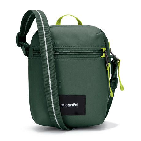 Pacsafe Go Micro Crossbody - Spruce Green - Find Your Feet Australia Hobart Launceston Tasmania