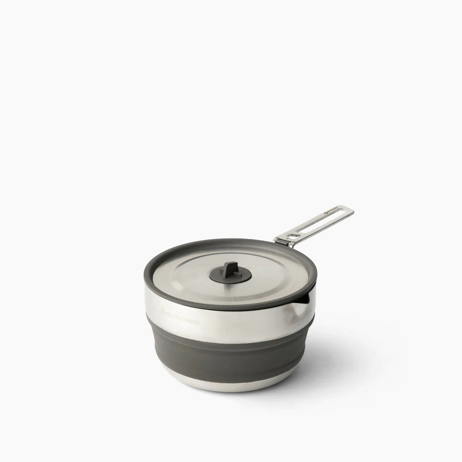 Sea To Summit Detour Stainless Steel Collapsible Pouring Pot - 1.8L Find Your Feet Australia Hobart Launceston Tasmania